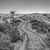 The drive down from Hunts Mesa