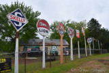 Old Gas Signs Along the Highway