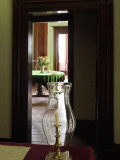 Seen through a doorway