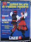 3045: Poster explaining why we saw costumed groups in the streets