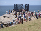 #22: Half gate and crowd of visitors