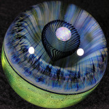 I love the little double vortex eye effect going on behind the opal here.