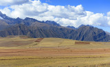 Scenery between Ollantaytambo and Maras