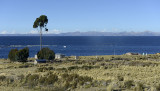 Amantani island and Titicaca lake