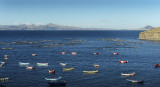 Titicaca lake to Copacana Bolivia