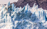 Margerie Glacier ice pinnacles in Glacier Bay National Park