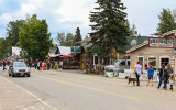 Main street in Talkeetna Alaska