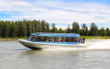 Another jet boat along the Chulitna River