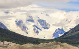 Base of Mt. Blackburn from Kennecott in Wrangell-St Elias National Park
