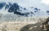 Shamrock Glacier viewed from the air