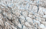 Looking down on Shamrock Glacier