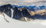 Mountain peaks in Lake Clark National Park