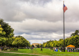 Knute Rockne Memorial Building on the campus of the University of Notre Dame
