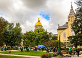 Golden Dome of the Notre Dame University Administration Building