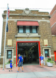 The old Fire Station across from Wrigley Field on Waveland Avenue