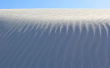 Pattern in the gypsum sand in White Sands National Monument