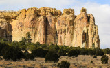 Detail of El Morro Mesa in El Morro National Monument