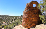 Standing tower at Painted Hand Pueblo in Canyon of the Ancients National Monument 