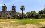 Mission Concepcion and grounds in San Antonio Missions NHP