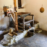 Inside the flower mill at Mission San Jose in San Antonio Missions NHP
