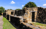 Ruins at Mission Espada in San Antonio Missions NHP