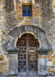 Broken arch doorway at Mission Espada in San Antonio Missions NHP