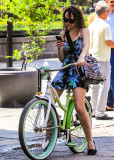 Bicycle fan in the French Quarter