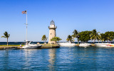 Ornamental Lighthouse on Boca Chita Key in Biscayne National Park