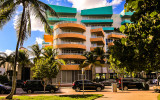 Building near South Pointe Park on South Beach