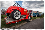 1936 Ford Pulling 1932 Ford