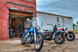 1952,1956 and 1945 Harley Davidsons