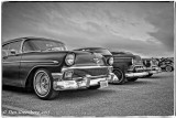3 Sinister Looking Black Chevies