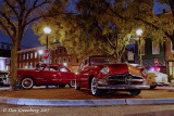 Nighttime at the 1950 Ford Display