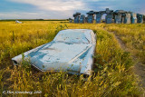 Carhenge in Gold