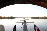 Going under Pont de Pierre