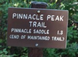 Trailhead at Relection Lake