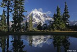 Mt Rainier from Hidden Pond