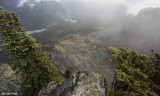 Pinnacle Glacier Tarn from Pinnacle Peak