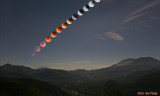 Supermoon Lunar Eclipse 2015 at Mt St Helens