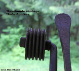 A vintage handmade underbucker