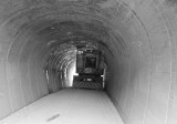 Okinawa 1971 Zatsun tunnel with stuck truck