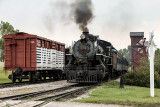 C.P.R. 2023 leaving Midnapore Station