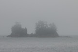 Foggy Broken Island View
