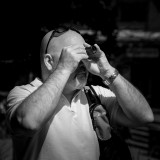 Monocular man