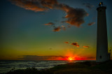 Sunset at Barbers Point Beach Park