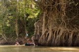 Swimming in the river