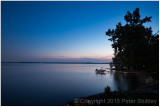 Lake Champlain blue hour.