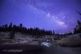 Yosemite High Country under the Milky Way