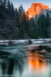 Half Dome Sunset