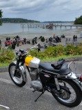 VME Isle of Vashon Ride 2015 with 68 BSA 441 Victor